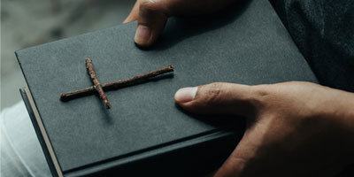 Boy With Bible In Hand